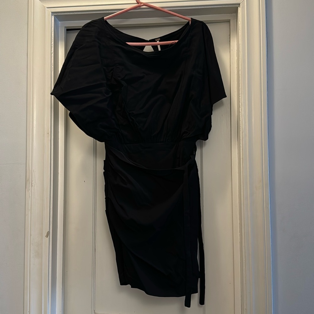 Free People - Black wrap dress